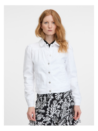 Orsay White Denim Jacket - Ladies