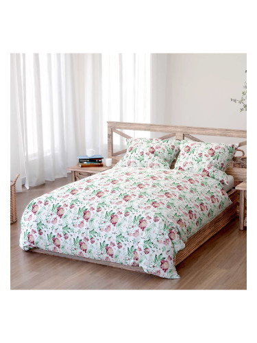 Edoti Cotton bed linen Peony A595