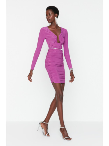 Дамска рокля. Trendyol Draped