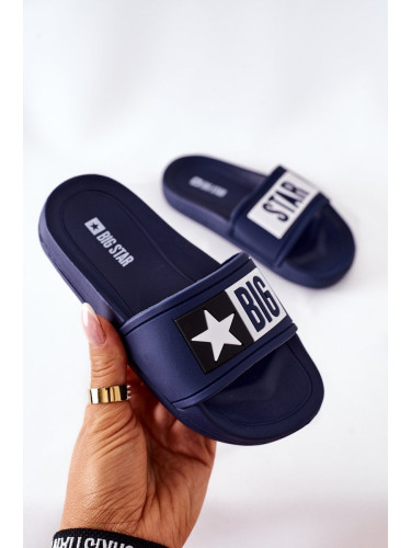 Children's Rubber Slippers Big Star DD374152 Navy Blue