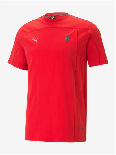 Червена мъжка тениска Puma Ferrari Style - мъже