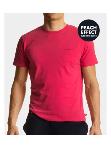 Men's short sleeve T-shirt ATLANTIC - coral