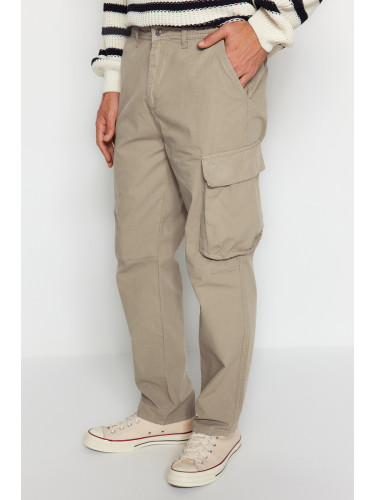 Trendyol Stone Regular Fit Jogger Trousers