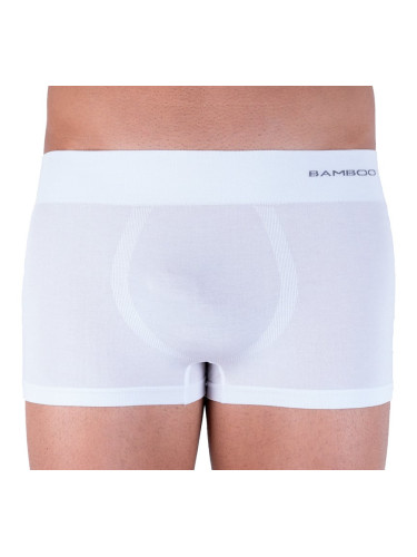 Men's boxers Gino seamless bamboo white