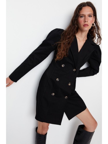 Дамска рокля. Trendyol TWOAW22EL1352/Black