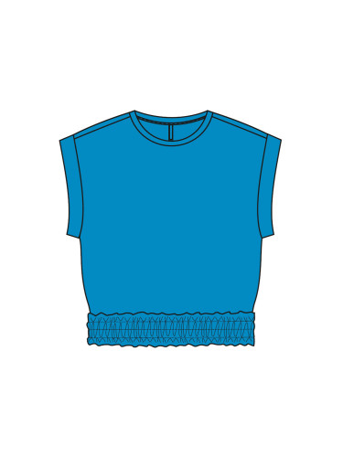 Marisse Women's T-Shirt L-Ts-4090 Fresh Blue