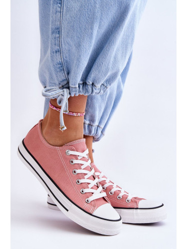 Classic Low Womens Sneakers Dark Pink Vegas