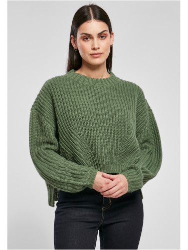 Women's wide oversize sweater sage
