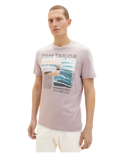 Pink Men's T-Shirt Tom Tailor - Men