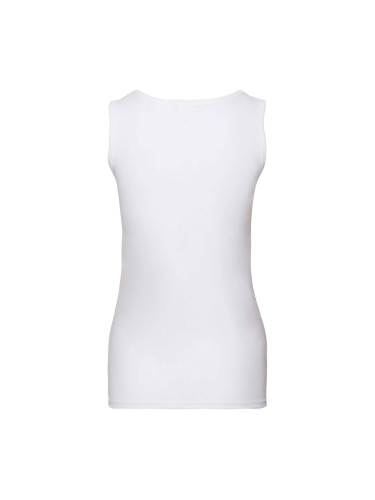 Valueweight Vest Fruit of the Loom Women's White T-shirt
