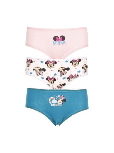 3PACK Girls Panties E plus M Minnie multicolor