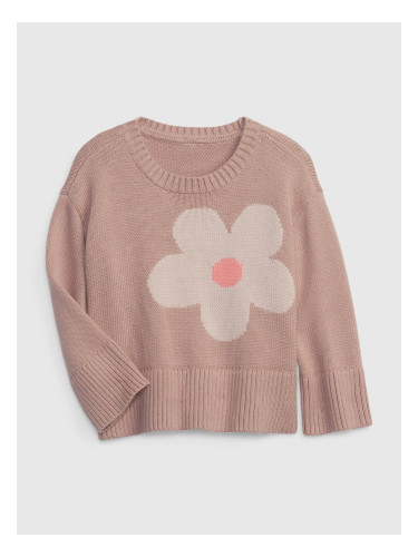 GAP Children's Sweater with Flower - Girls