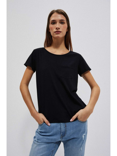 Marisse Women's T-Shirt L-Ts-4050 Black