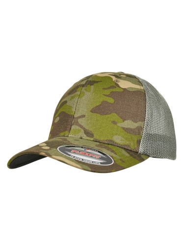 Tropická kšiltovka Multicam Trucker Mesh Cap