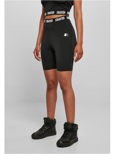 Women's Shorts Starter Logo Tape Cycle, Black