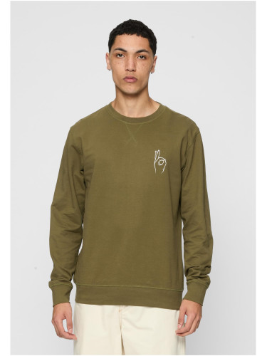 Easy Sign Crewneck Olive