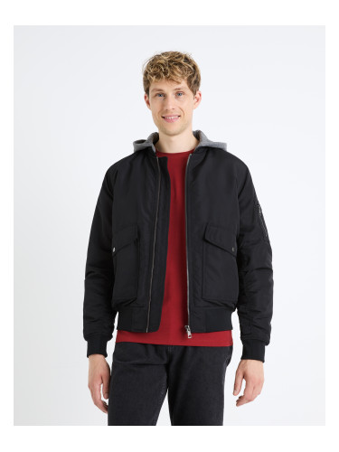 Celio Bomber Jacket with Hood, Fujameshoo - Mens