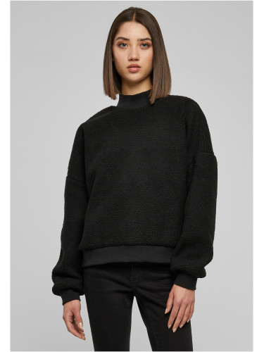 Women's Sherpa sweater - black