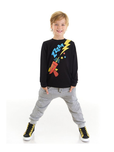 Denokids Zap Rocket Boys T-shirt Pants Suit