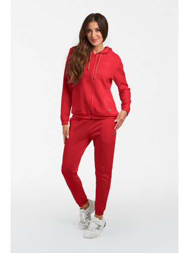 Women's Long Sleeve Sweatshirt - Red