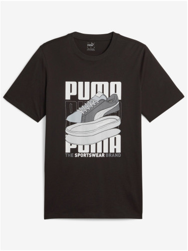 Black men's T-shirt Puma Sneaker - Men's