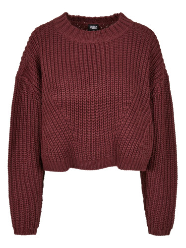Women's wide oversize cherry sweater