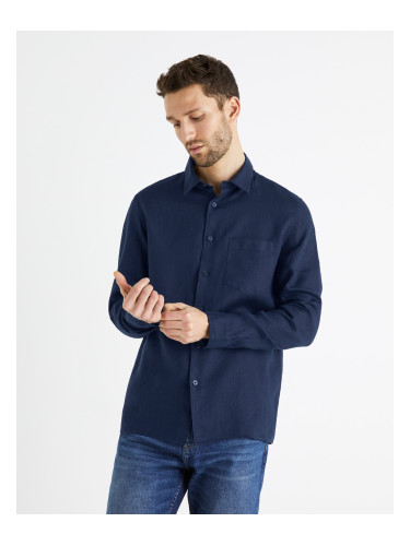 Celio Linen Shirt Baflax - Men