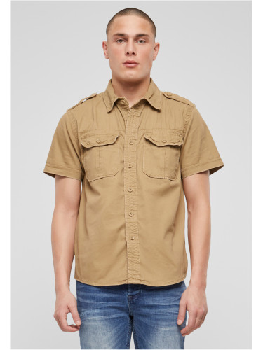 Vintage Short Sleeve Camel Shirt