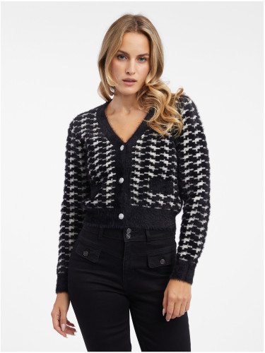 Orsay White-Black Women's Patterned Cardigan - Women's