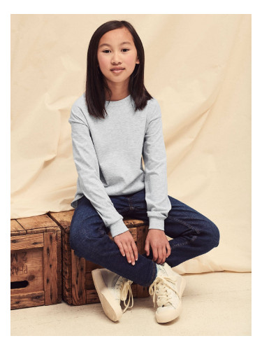 Szara  koszulka dziecięca Valueweight Fruit of the Loom