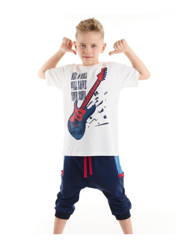mshb&g Rock Soul Boy's T-shirt Capri Shorts Set