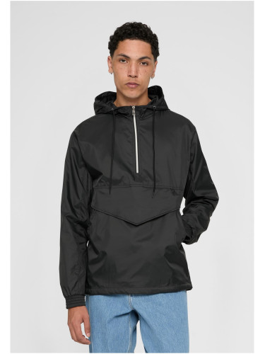 Pull Over Windbreaker Black