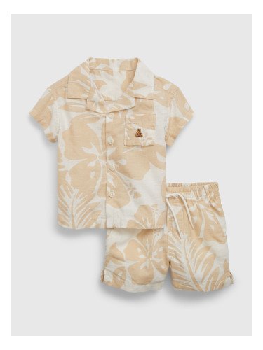 GAP Baby Linen Shirt & Shorts - Boys