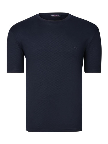 T0737 DEWBERRY MENS T-SHIRT-PLAIN NAVY BLUE