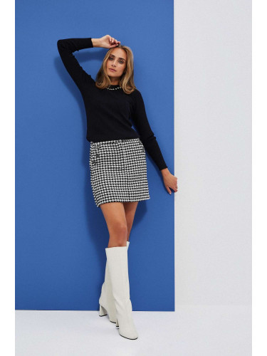 Мини пола с десен