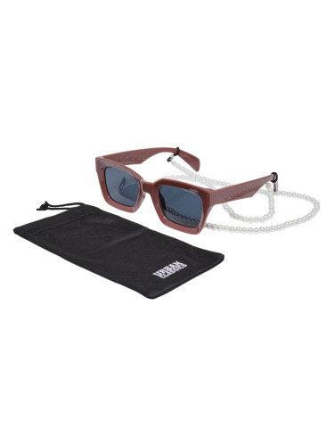 Sunglasses Poros With Chain Terracotta