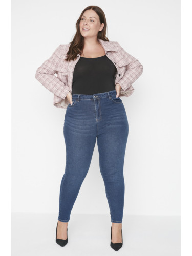 Дамски дънки. Trendyol High Waist