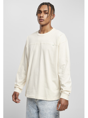 Organic Cotton Short Curved Oversized LS White Sand