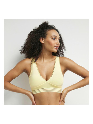 OH MY DIM'S BRA - Women's bra without bones - yellow