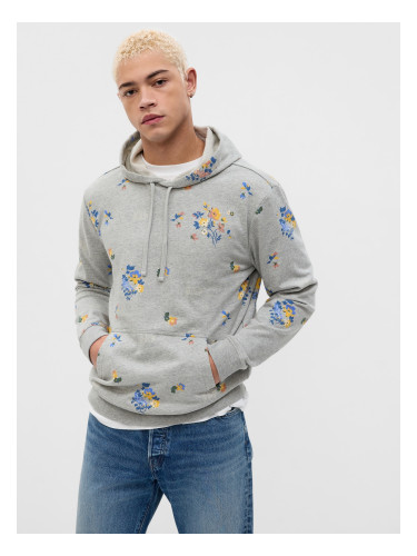 GAP Floral Sweatshirt with Logo - Men's