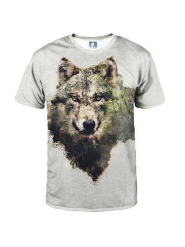 Aloha From Deer Unisex's Forest Wolf T-Shirt TSH AFD1041