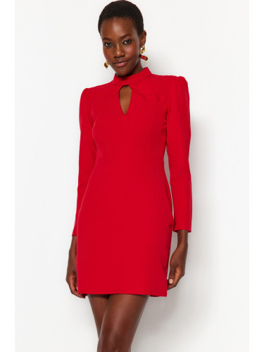 Дамска рокля Trendyol Collar Detailed