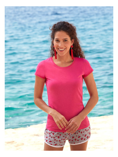 Pink Lady fit T-shirt Original Fruit of the Loom