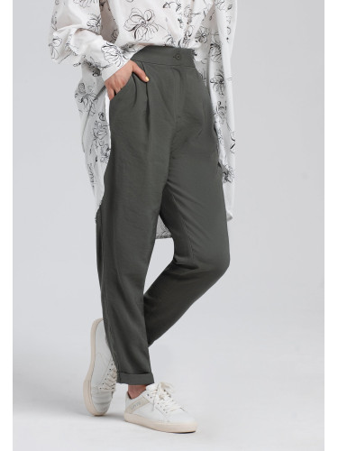 Look Made With Love Woman's Trousers 245 Nature