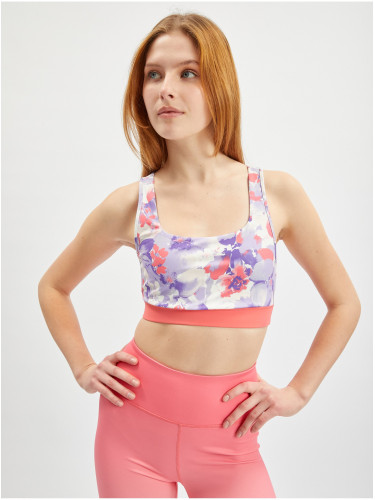 Orsay Light Purple Women Floral Sports Bra - Women