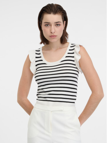Orsay Black & White Women's Striped T-Shirt - Women's