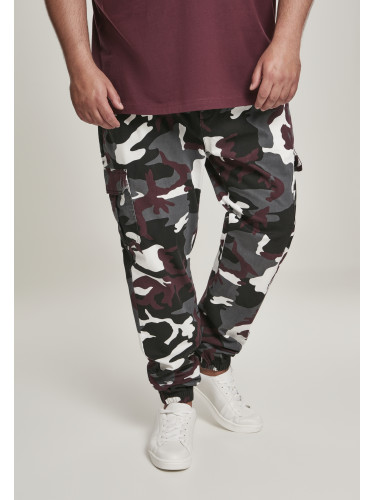Camo Cargo Jogging Pants 2.0 Wine Camo