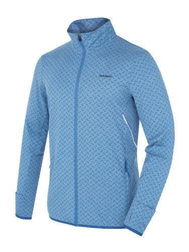 Men's zip-up hoodie HUSKY Astel M blue