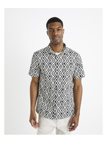 Celio Patterned Shirt Daprinta - Men's