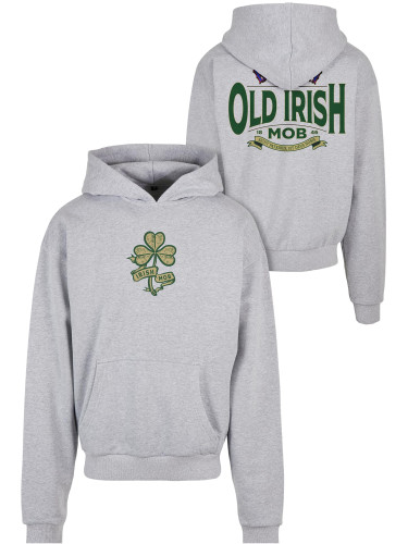 Old Irish Mob Ultraheavy Oversize Hoody Gray